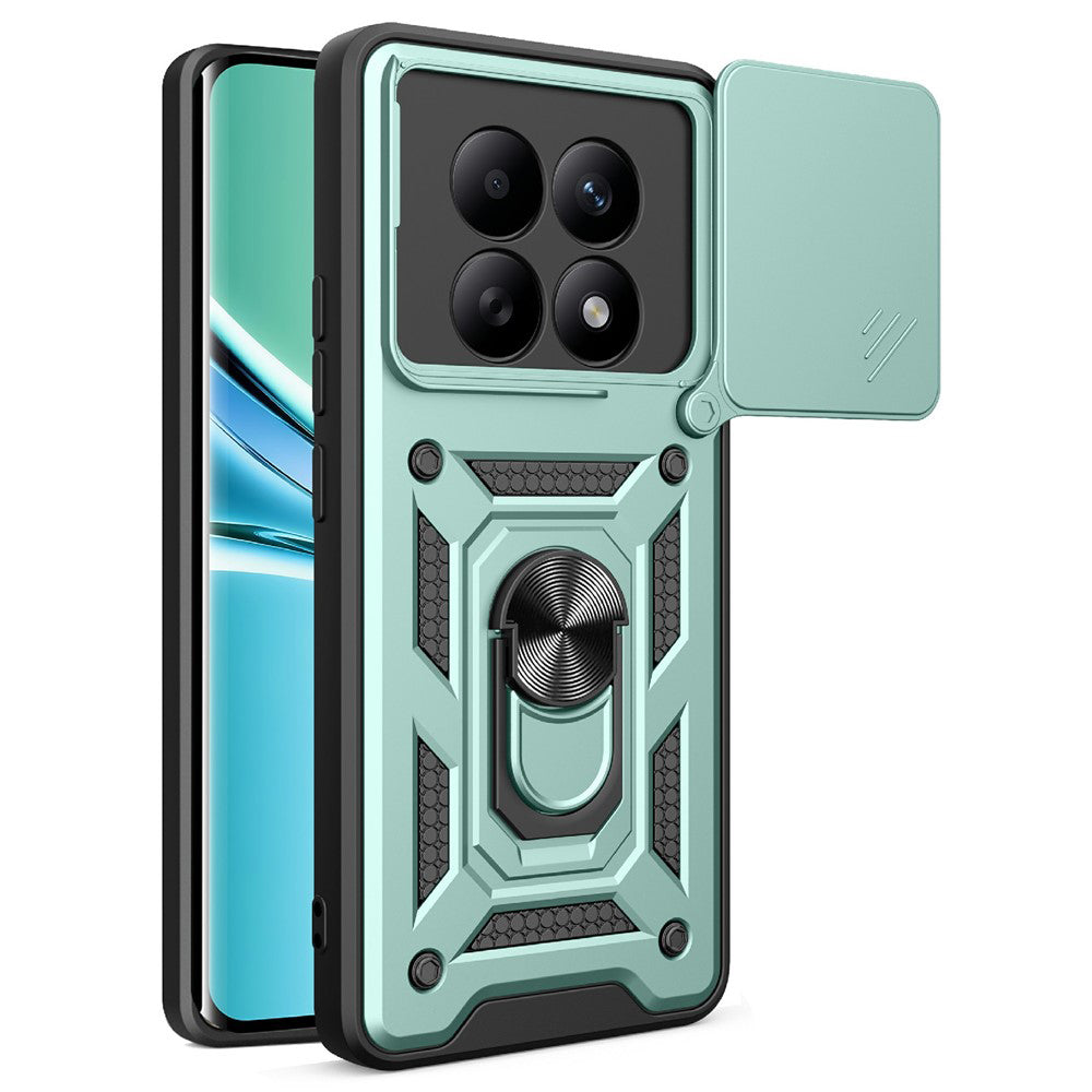 Hülle für Xiaomi Poco M8 / Redmi Note 15 5G / Note 15 4G, Techsuit, CamShield, Grün