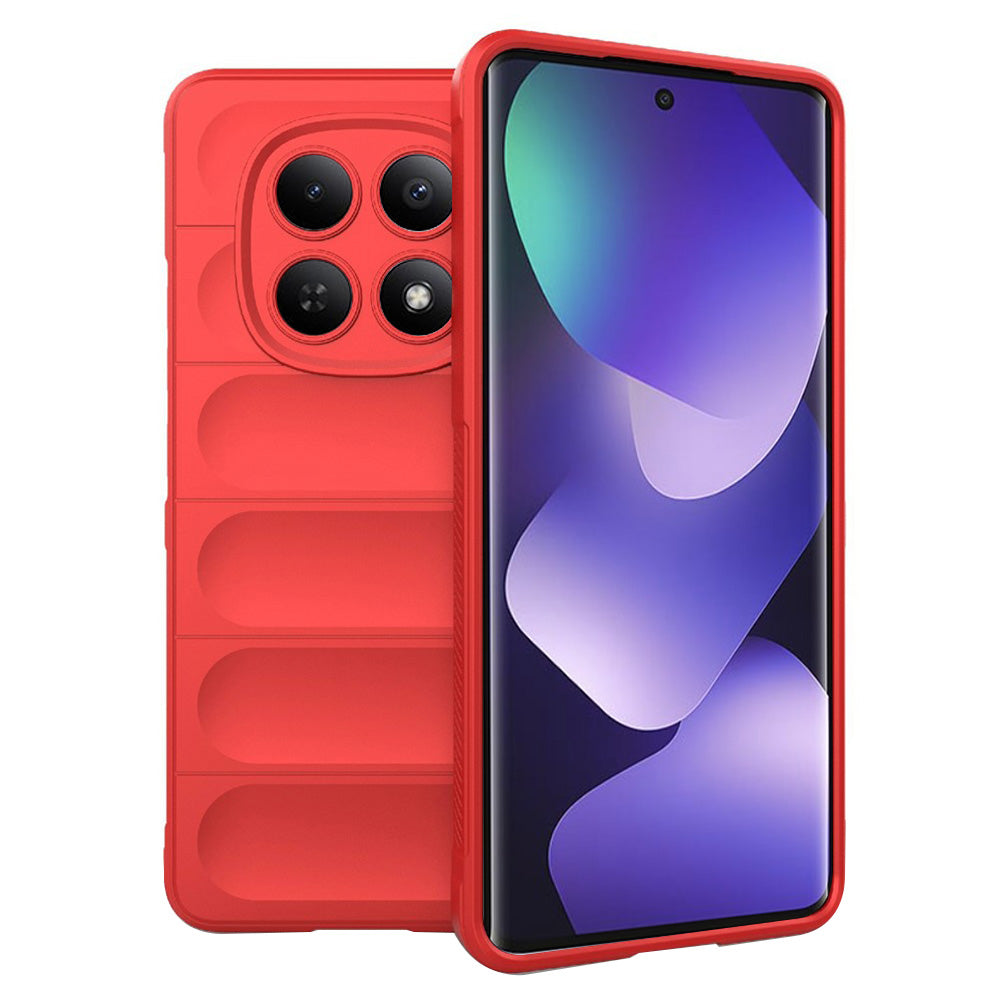 Hoes voor Xiaomi Poco M8 / Redmi Note 15 5G, Techsuit, Magic Shield, Rood