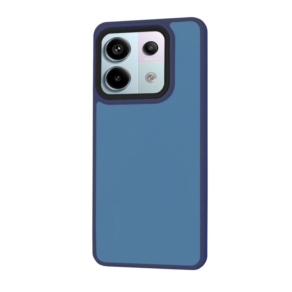 Coque pour Xiaomi Poco X6 / Note 13 Pro 5G, Techsuit, HaloFrost, Bleu marine