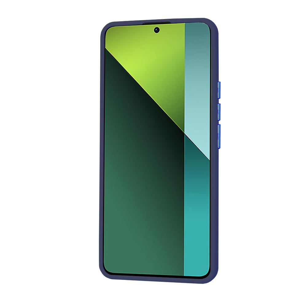 Coque pour Xiaomi Poco X6 / Note 13 Pro 5G, Techsuit, HaloFrost, Bleu marine