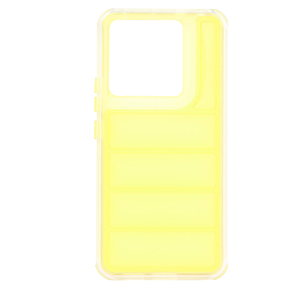 Hülle für Xiaomi Poco X6 / Note 13 Pro 5G, Techsuit, Wave Shield, Gelb