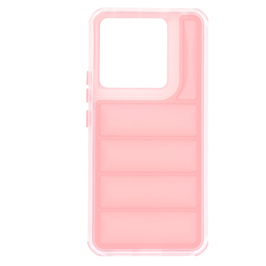 Hülle für Xiaomi Poco X6 / Note 13 Pro 5G, Techsuit, Wave Shield, Rosa