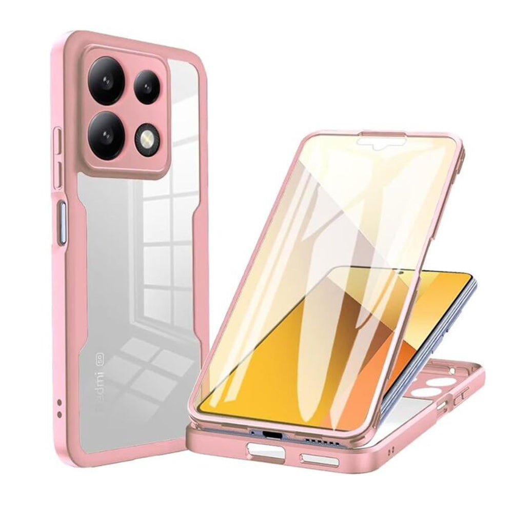 Coque pour Xiaomi Poco X6 Pro, Techsuit, ColorVerse 360, Rose