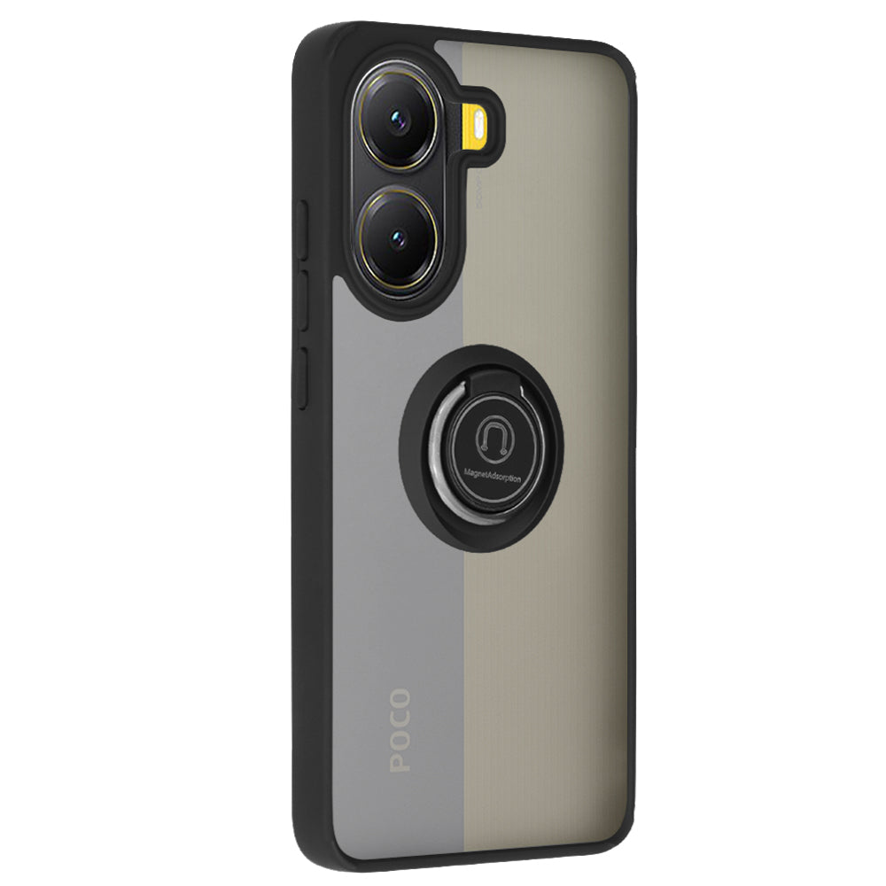 Coque pour Xiaomi Poco X7 Pro, Techsuit, Glinth, Noire