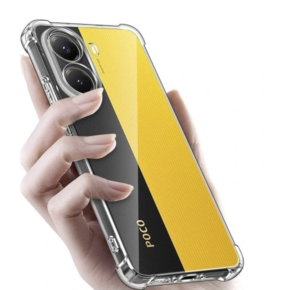 Coque pour Xiaomi Poco X7 Pro, Techsuit, Anti-choc Claire, Transparente