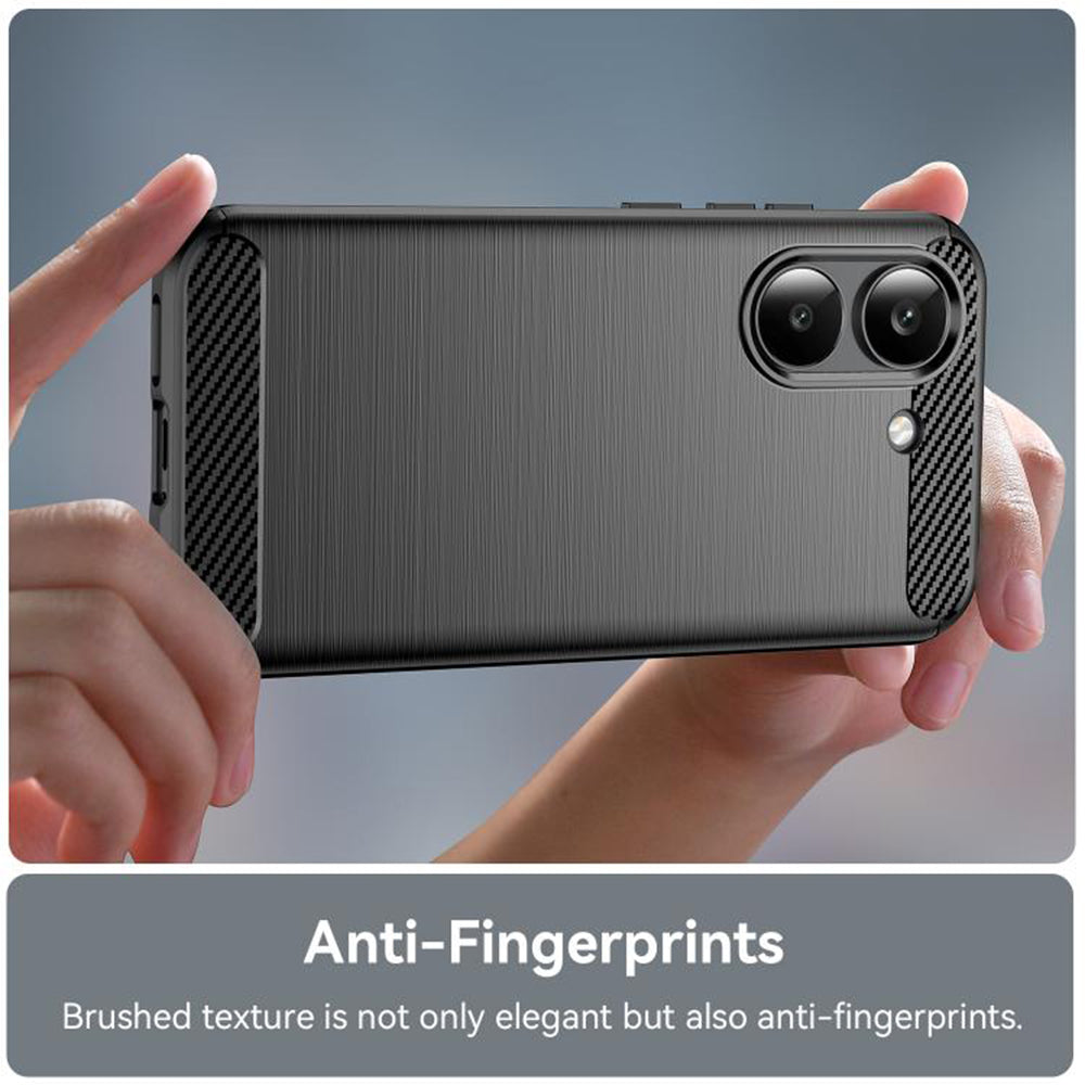 Hoes voor Xiaomi Poco X8 Pro, Techsuit, Carbon, Blauw