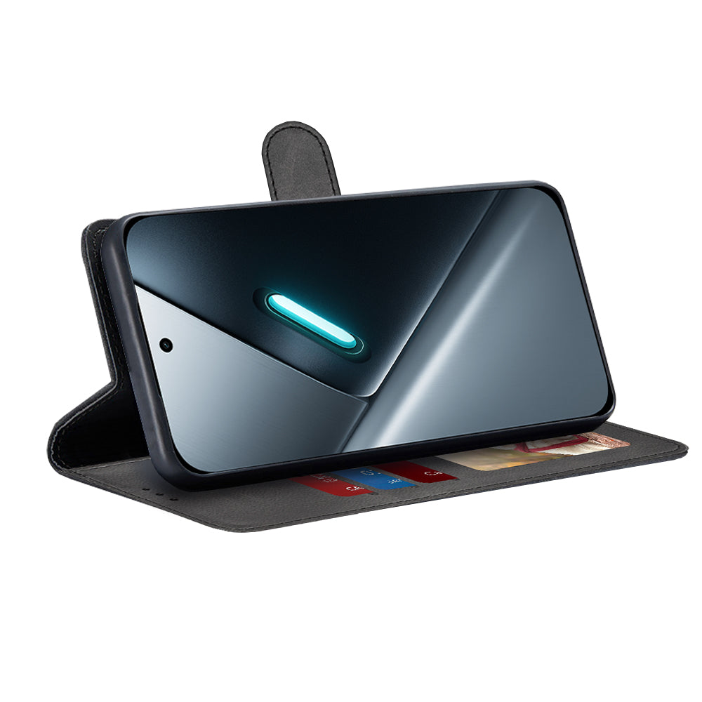 Hoes voor Xiaomi Poco X8 Pro, Techsuit, Diary Book, Zwart