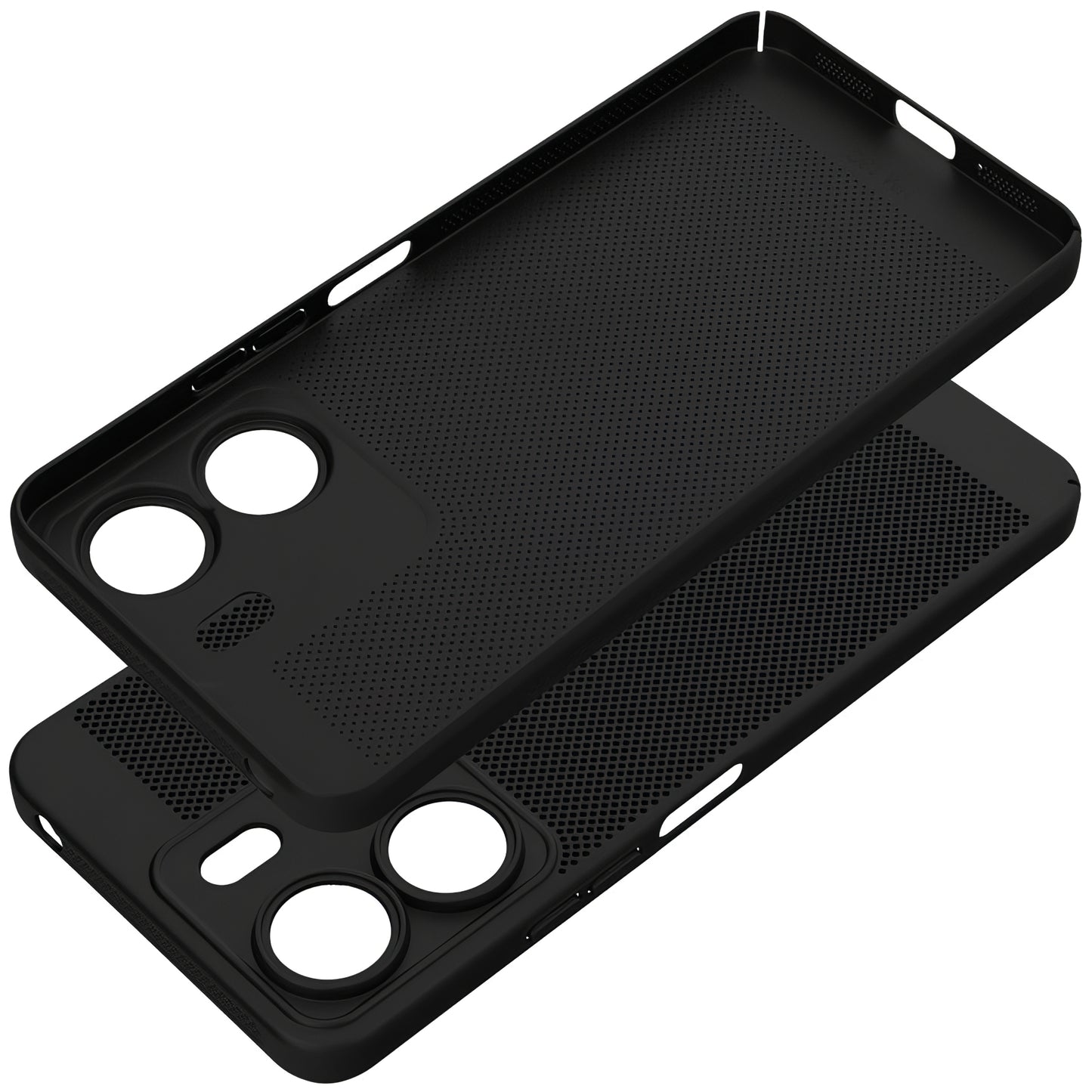 Housse pour Xiaomi Poco C65 / Redmi 13C, OEM, Breezy, Noir
