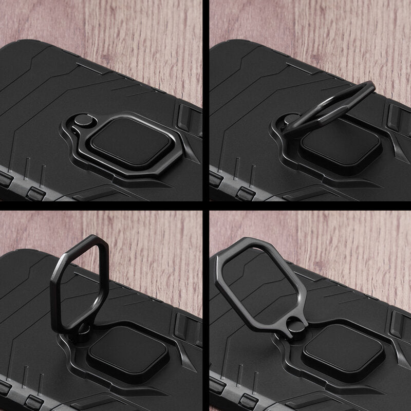 Coque pour Xiaomi Redmi 12 5G / 12, Techsuit, Shield, Noire