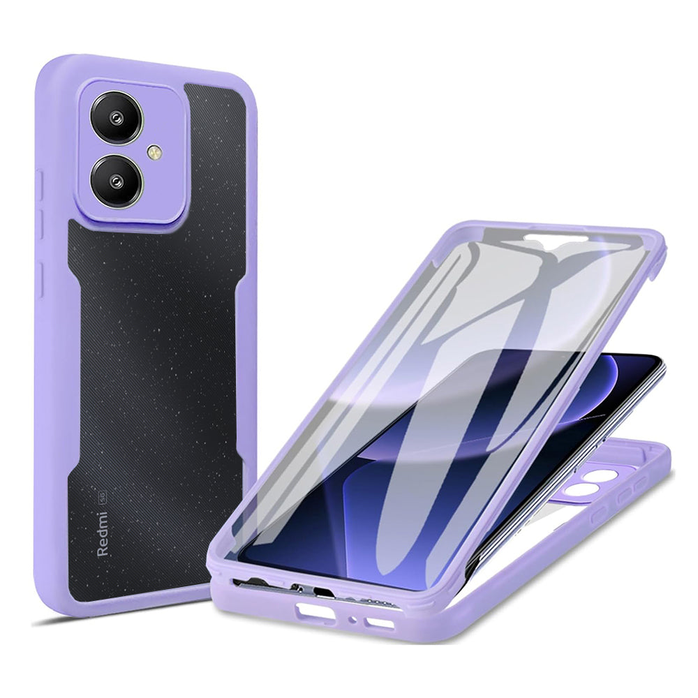 Coque pour Xiaomi Redmi 13C 5G, Techsuit, ColorVerse 360, Violet