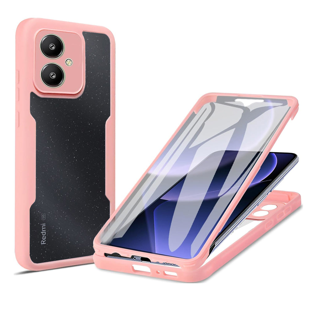 Coque pour Xiaomi Redmi 13C 5G, Techsuit, ColorVerse 360, Rose