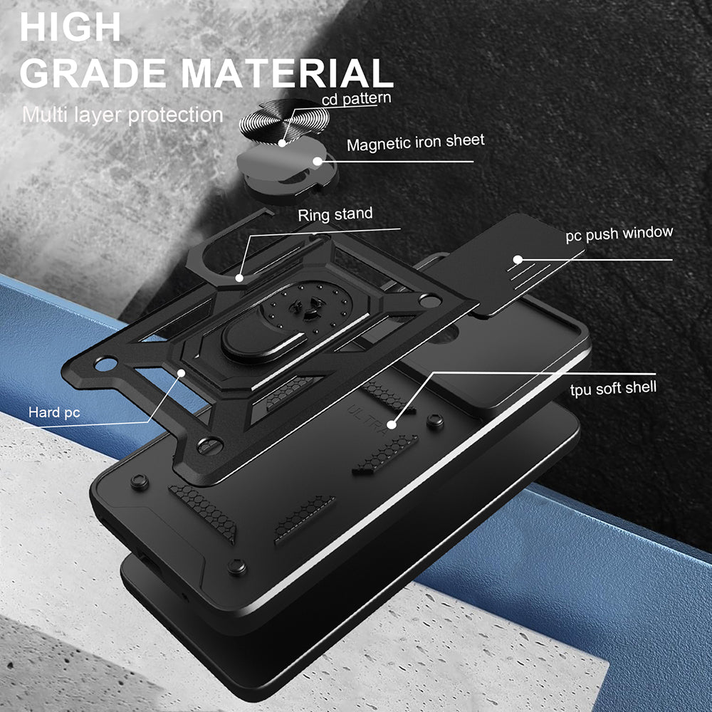 Case for Xiaomi Redmi 15 5G / 15 4G, Techsuit, CamShield, Blue