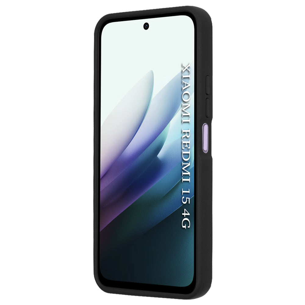 Hoes voor Xiaomi Redmi 15 5G / 15 4G, Techsuit, Glinth, Zwart
