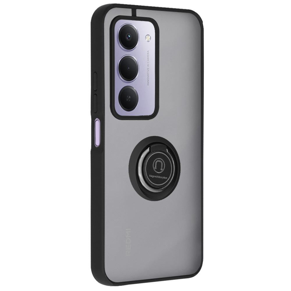 Hoes voor Xiaomi Redmi 15 5G / 15 4G, Techsuit, Glinth, Zwart