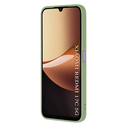 Telefoonhoesje voor Xiaomi Redmi 17C 5G, Techsuit, SoftFlex, lichtgroen