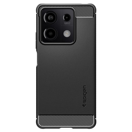 Hülle für Xiaomi Redmi Note 13 5G, Spigen, Rugged Armor, Schwarz ACS07665