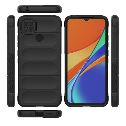 Hülle für Xiaomi Redmi 9C NFC / 9C, Techsuit, Magic Shield, Schwarz