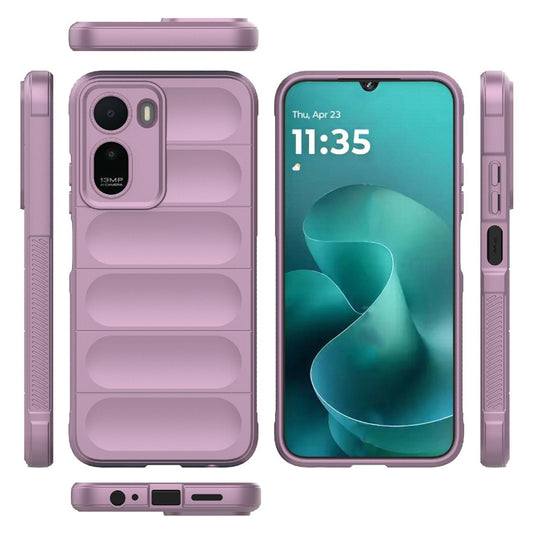 Hoes voor Xiaomi Redmi A7 Pro 4G, Techsuit, Magic Shield, Paars