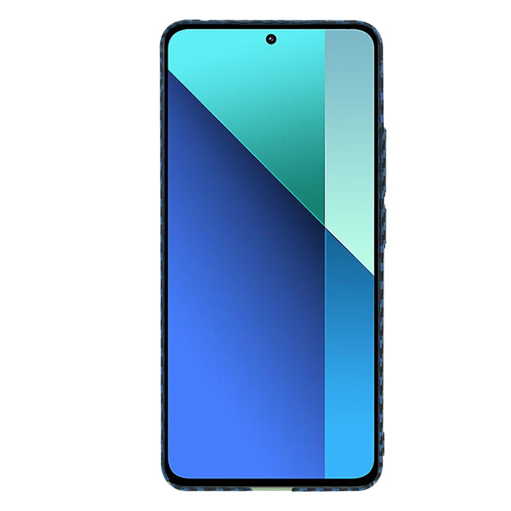 Coque pour Xiaomi Redmi Note 13 4G, Techsuit, Carbonite FiberShell, Turquoise
