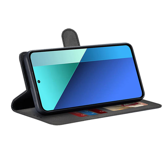 Coque pour Xiaomi Redmi Note 13 4G, Techsuit, Diary Book, Noire