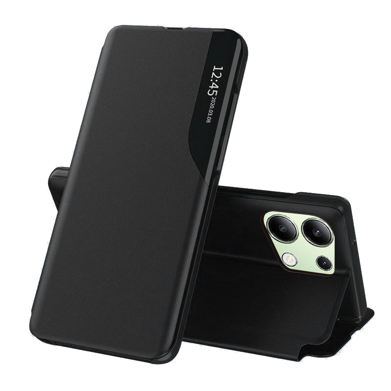 Coque pour Xiaomi Redmi Note 13 4G, Techsuit, eFold, Noire
