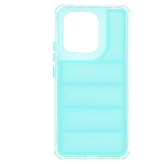 Coque pour Xiaomi Redmi Note 13 4G, Techsuit, Wave Shield, Turquoise