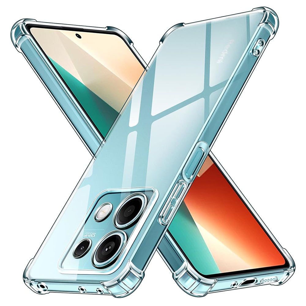 Coque pour Xiaomi Redmi Note 13 5G, Techsuit, Anti-choc Claire, Transparente