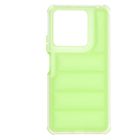 Coque pour Xiaomi Redmi Note 13 5G, Techsuit, Wave Shield, Vert