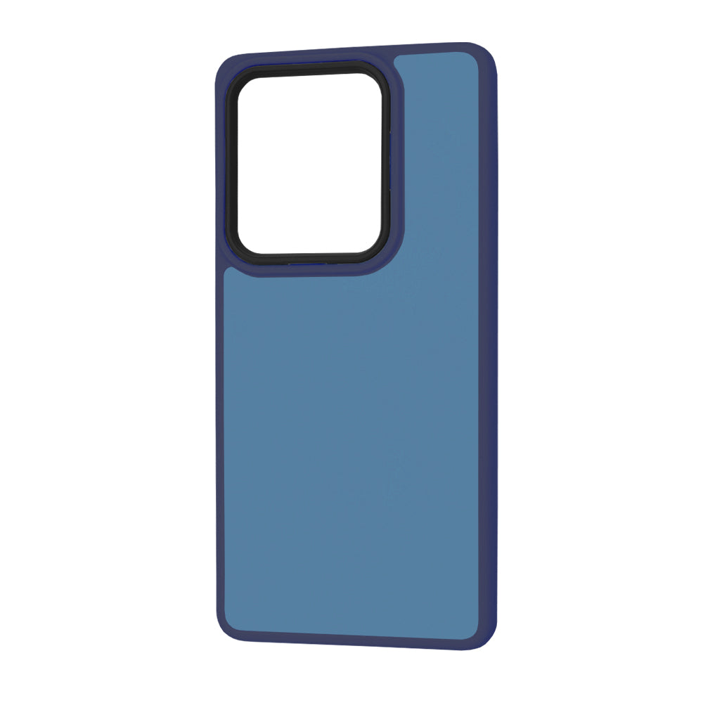 Coque pour Xiaomi Redmi Note 13 Pro 4G / Poco M6 Pro 4G, Techsuit, HaloFrost, Bleu marine
