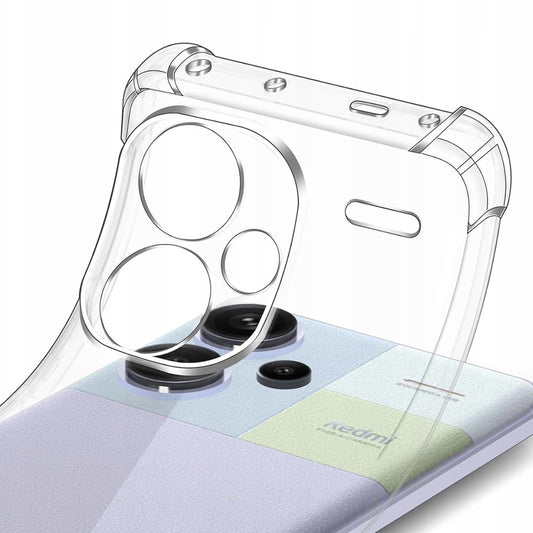Coque pour Xiaomi Redmi Note 13 Pro+, Techsuit, Antichoc Claire, Transparente