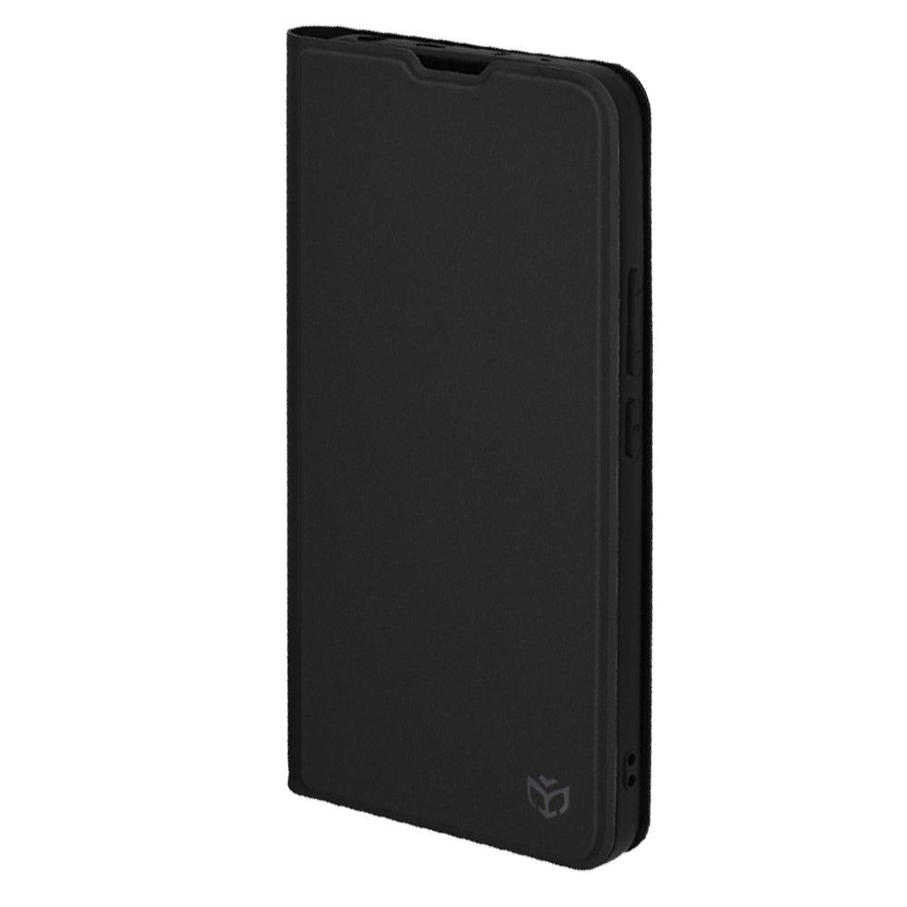 Coque pour Xiaomi Redmi Note 14 4G (Régional), Techsuit, Magskin Book, Noire