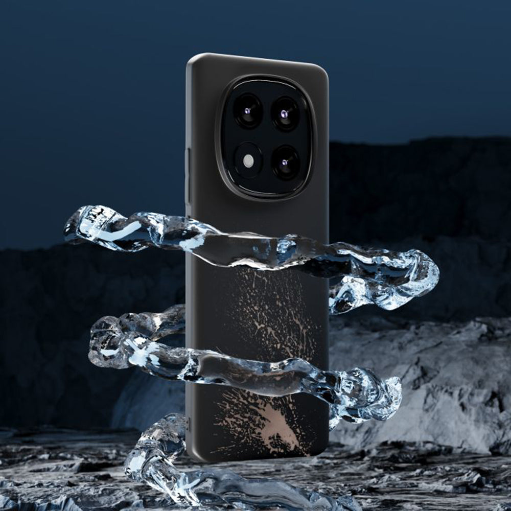 Hülle für Xiaomi Redmi Note 14 Pro 4G, 3MK, Matt Schwarz