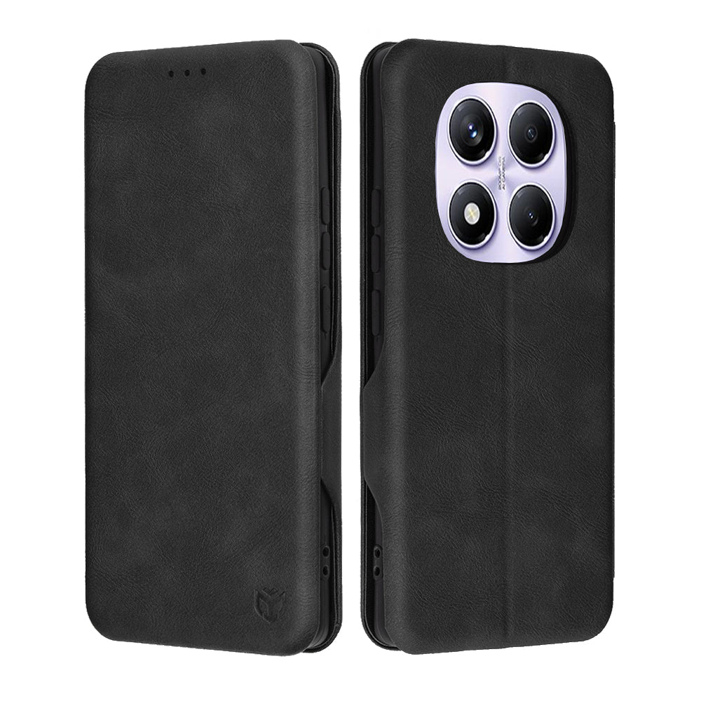Coque pour Xiaomi Redmi Note 14 Pro 4G, Techsuit, Safe Wallet Plus, Noire