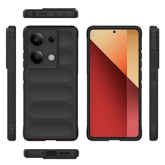 Hoesje voor Xiaomi Redmi Note 14S, Techsuit, Magic Shield, Zwart