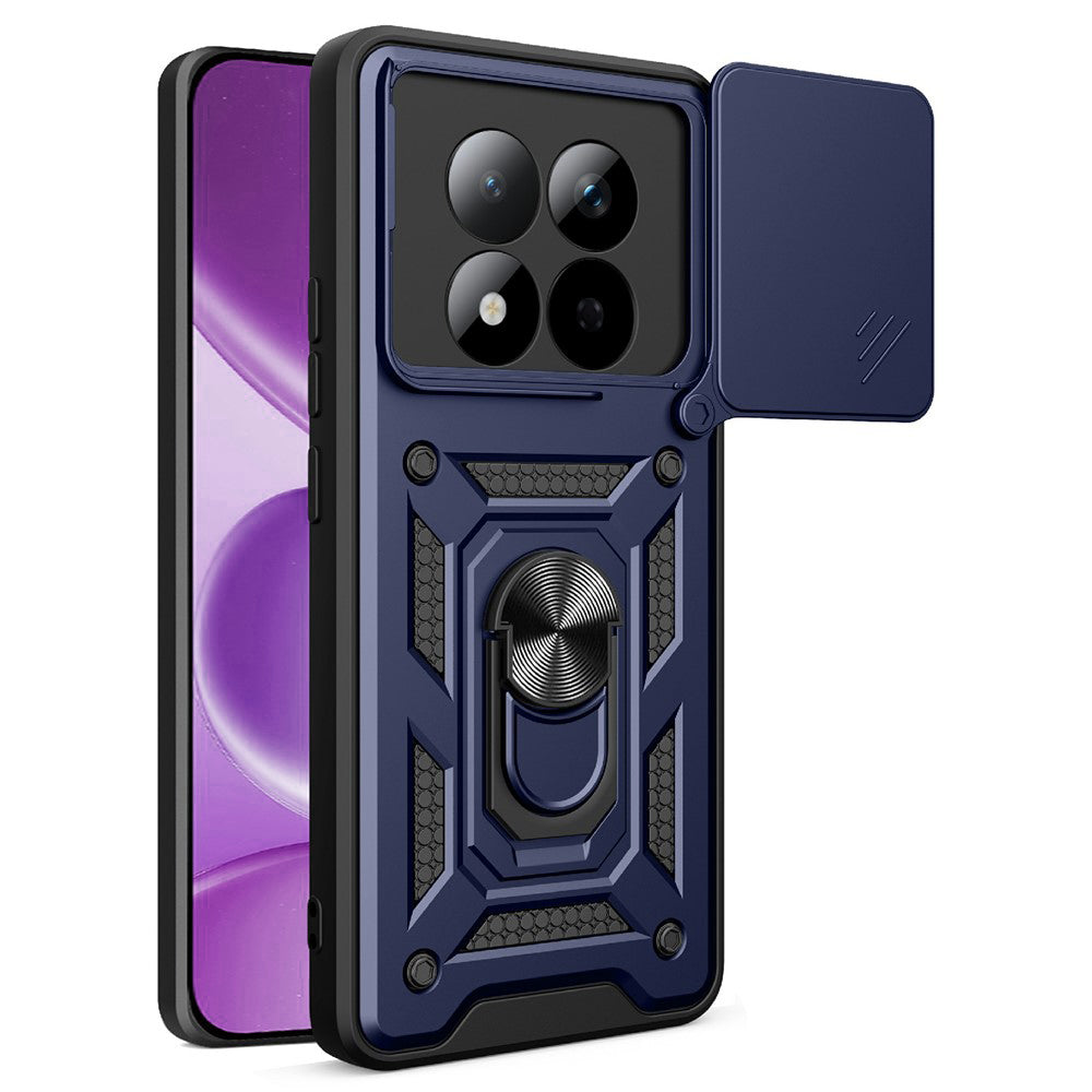 Hoes voor Xiaomi Redmi Note 15 Pro 4G, Techsuit, CamShield, Blauw