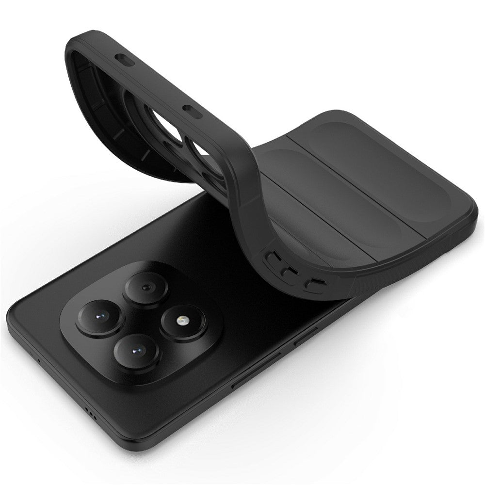 Hoes voor Xiaomi Redmi Note 15 Pro 4G, Techsuit, Magic Shield, Zwart