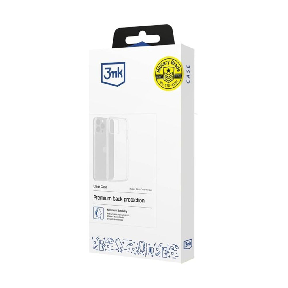 Hülle für Xiaomi Redmi Note 15 Pro 5G, 3MK, Klar, Transparent