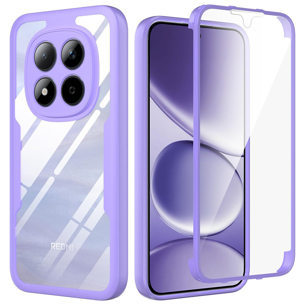 Hülle für Xiaomi Redmi Note 15 Pro 5G, Techsuit, ColorVerse 360, Lila