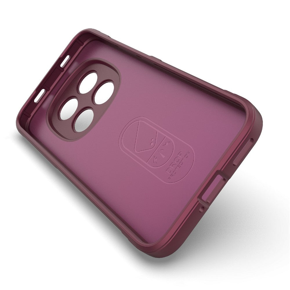 Hülle für Xiaomi Redmi Note 15 Pro 5G, Techsuit, Magic Shield, Kirschrot