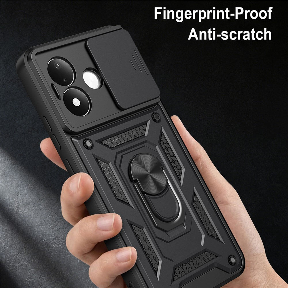 Case for Xiaomi Redmi Note 17 Pro Max, Techsuit, CamShield, Black