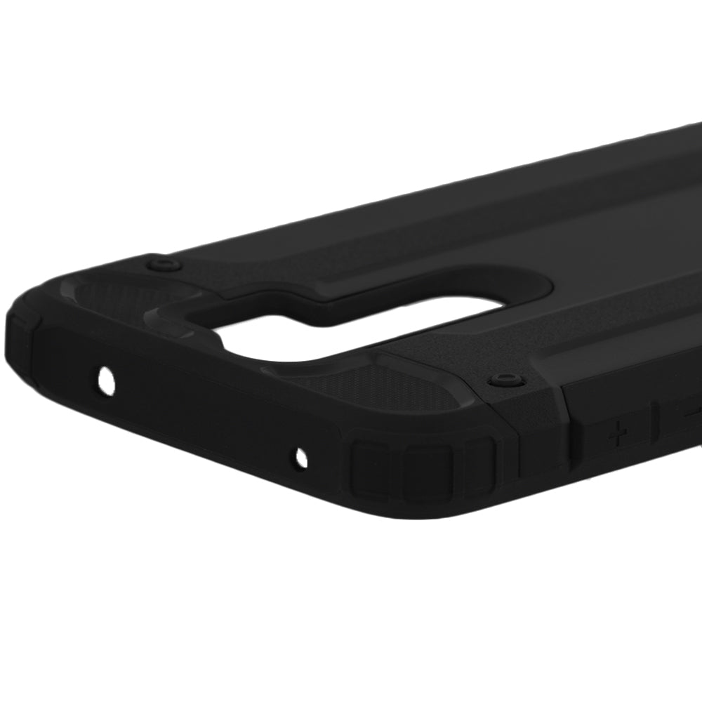 Coque pour Xiaomi Redmi Note 8 Pro, Techsuit, Hybrid Armor, Noire