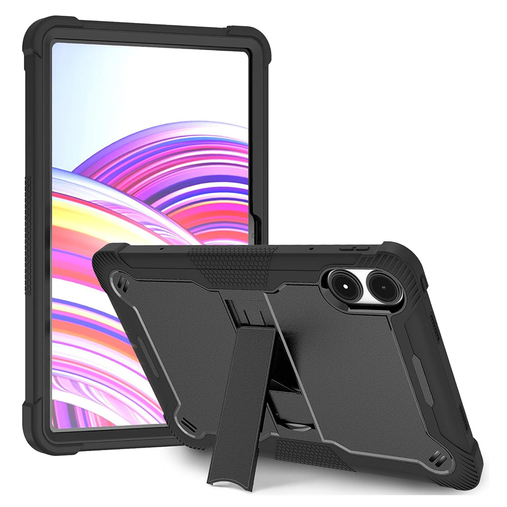 Coque pour Xiaomi Redmi Pad Pro / Pro 5G / Poco Pad, Techsuit, Rugged TabShell, Noire