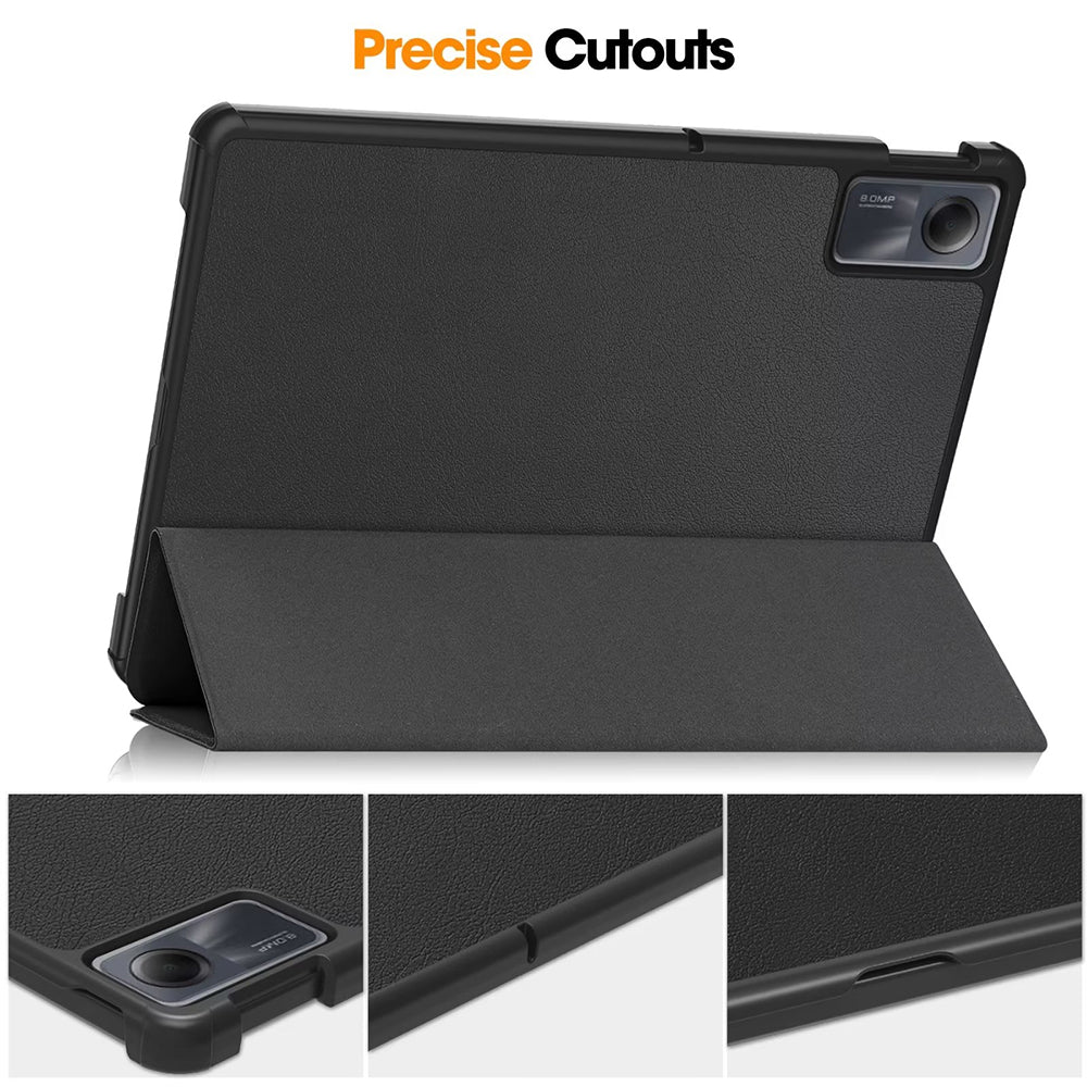 Coque pour Xiaomi Redmi Pad SE, Techsuit, FoldPro Butterfly, Multicolore