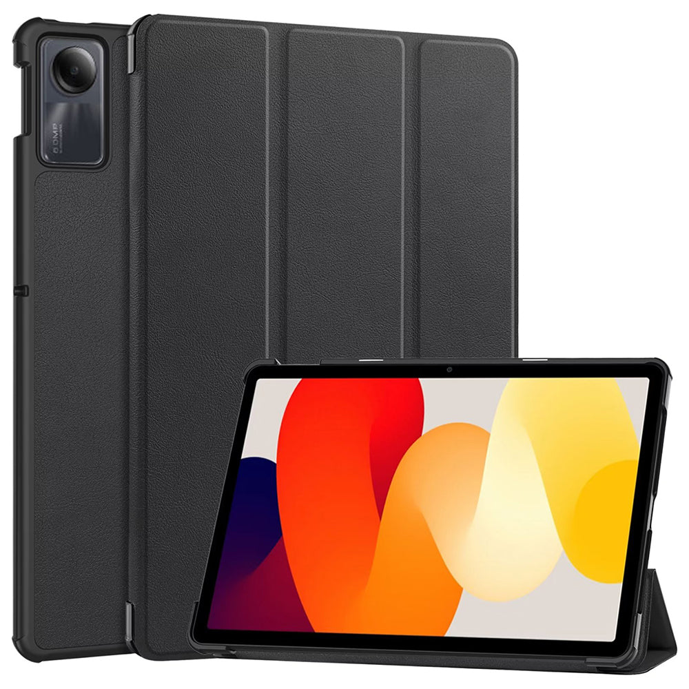 Coque pour Xiaomi Redmi Pad SE, Techsuit, FoldPro, Noire