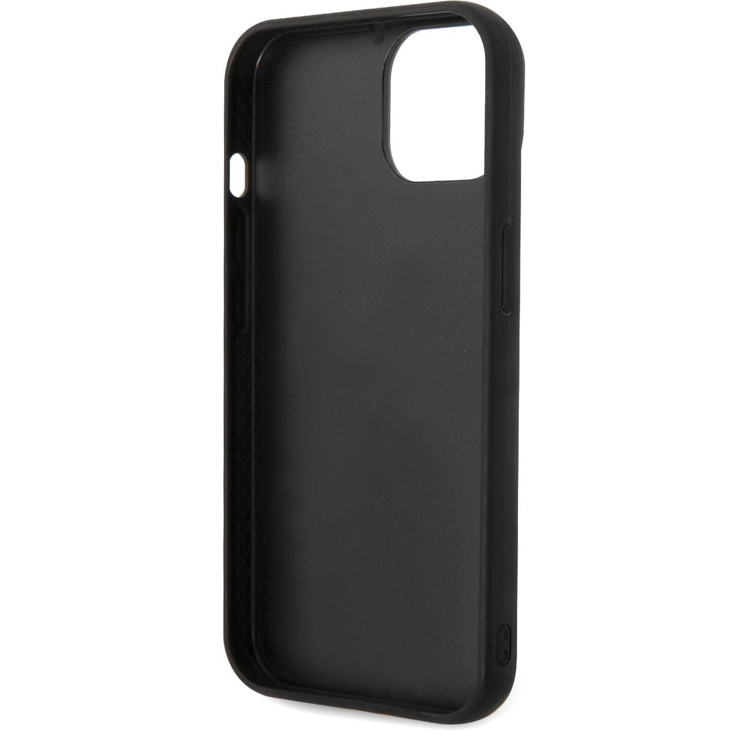Étui pour Apple iPhone 14 Plus, Karl Lagerfeld, Quilted Puffy Metal Logo, Noir