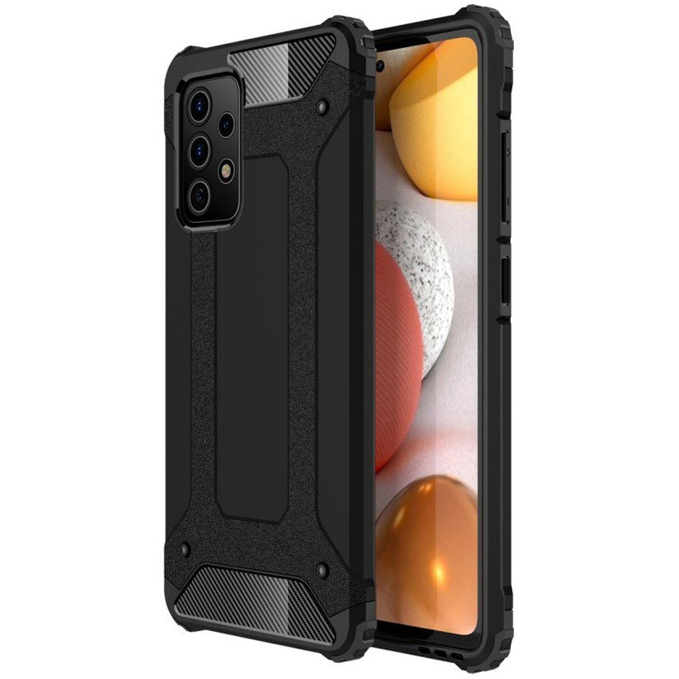 Coque pour Samsung Galaxy A52s 5G A528 / A52 A525, OEM, Hybrid Armor, Noire
