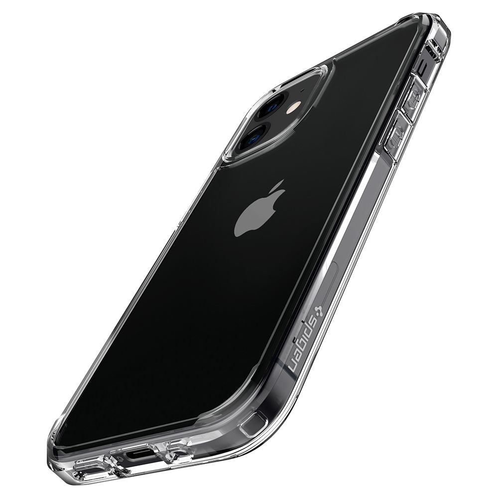 Étui pour Apple iPhone 12 / 12 Pro, Spigen, Ultra Hybrid, Transparent ACS01702