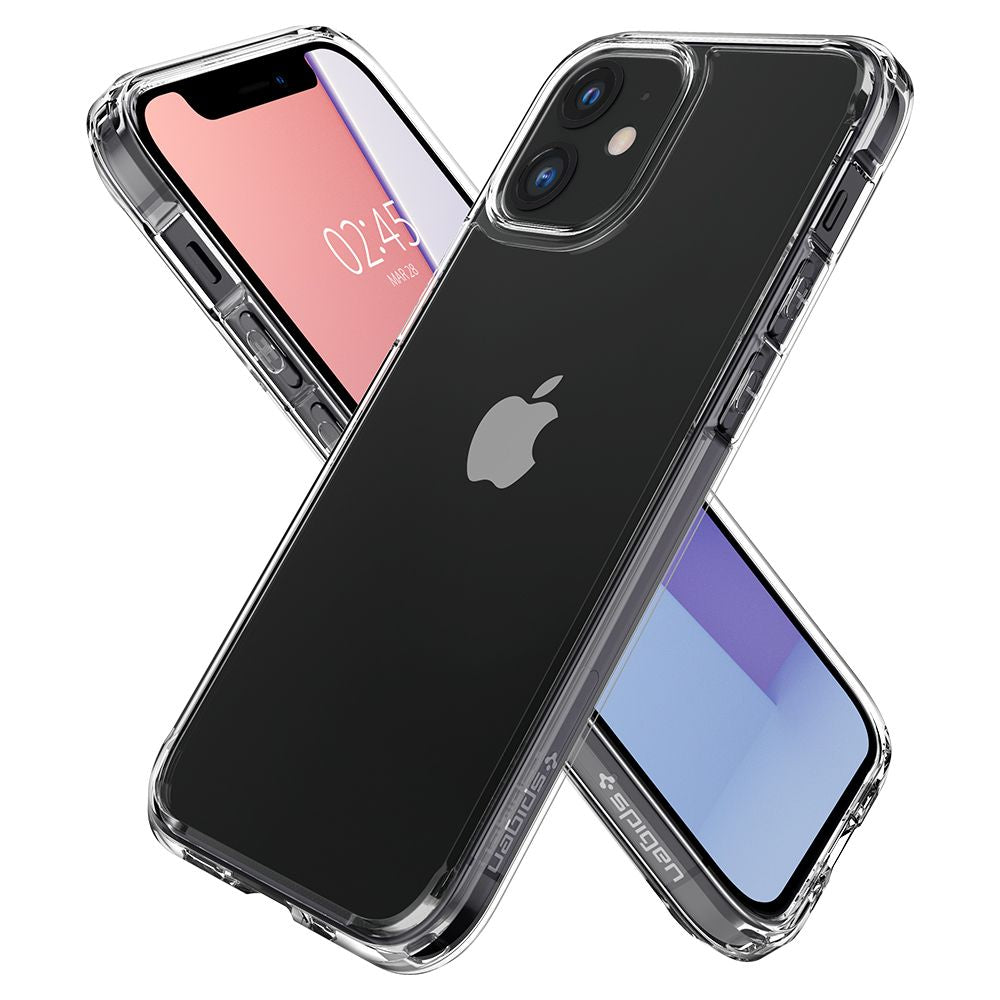 Étui pour Apple iPhone 12 / 12 Pro, Spigen, Ultra Hybrid, Transparent ACS01702