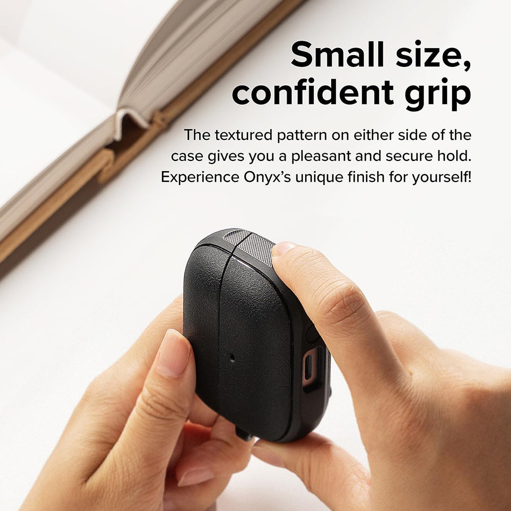 Ringke Onyx hoesje voor Samsung Galaxy Buds3 FE / Buds3 Pro / Buds3, Zwart