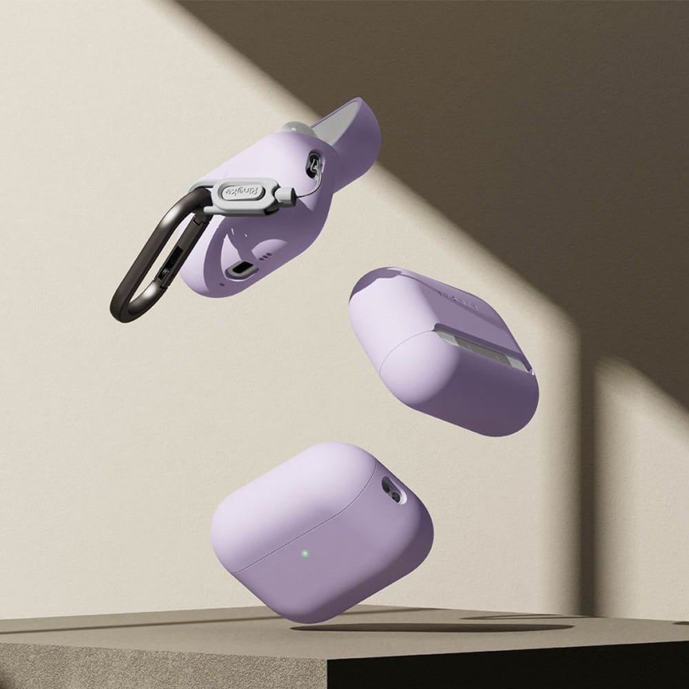 Étui Ringke pour Apple AirPods Pro 3, Violet Clair